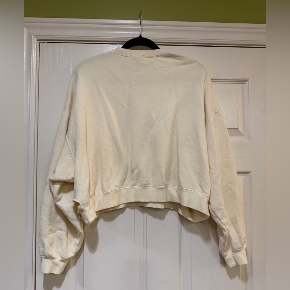 Distressed Logo Graphic Crop Sweatshirt
R13 - Picture 4 of 7